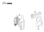 Bosch 3 601 K69 A40 LR 50 Laser detector Spare Parts